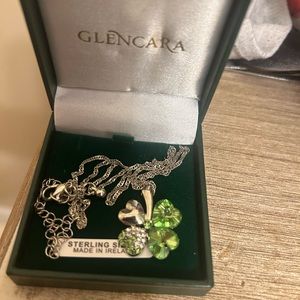 GlenCara Clover Necklace